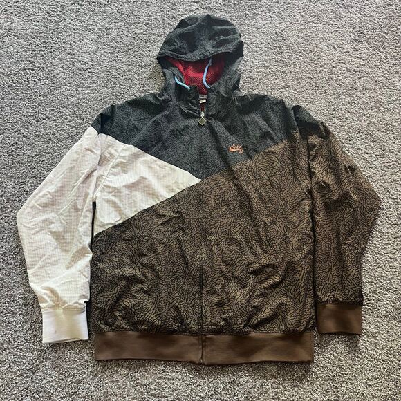 Vintage Nike SB What The Track Jacket Safari Nylon Full Zip
